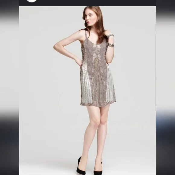 parker beaded dress PARKER: Beaded Mermaid Gown with Scattered Sequin Tulle